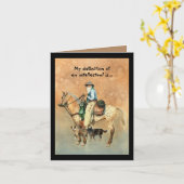 Cowboy/Appaloosa Definieer Intellectuele Kaart (Gele Bloem)