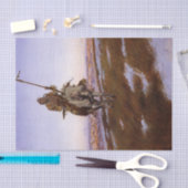 Cowboy Art van Charles Russell: "A Cree Indian" Tissuepapier (Craft)