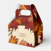 Cowboy Autumn Gable Party Bedankdoosjes (Achterkant)