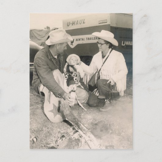 COWBOY BABY #48 BRIEFKAART (Voorkant)