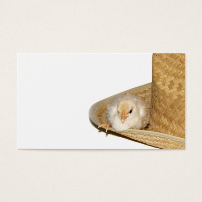 Cowboy-baby-kaart Visitekaartjes (Voorkant)