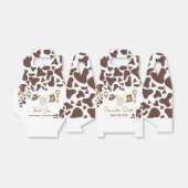 Cowboy Baby shower Bedankdoosjes (Uitgevouwen)