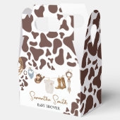 Cowboy Baby shower Bedankdoosjes (Geopend)