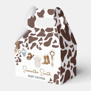 Cowboy Baby shower Bedankdoosjes