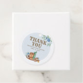 Cowboy Baby Shower Bedankjes Labels (In situ)