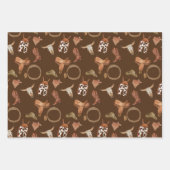 Cowboy Baby shower Birthday Inpakpapier Vel (Voorkant 3)