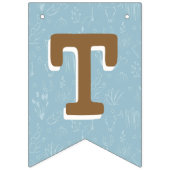 Cowboy Baby shower Bunting Vlaggetjes (Derde vlag)