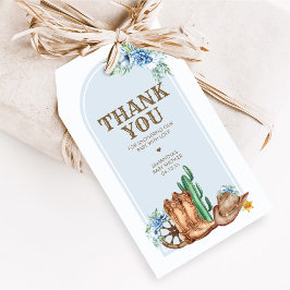 Cowboy Baby Shower Favor Tags Cadeaulabel