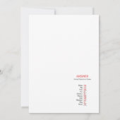 Cowboy Baby shower Game - Editable Name, 5x7 size Kaart (Achterkant)