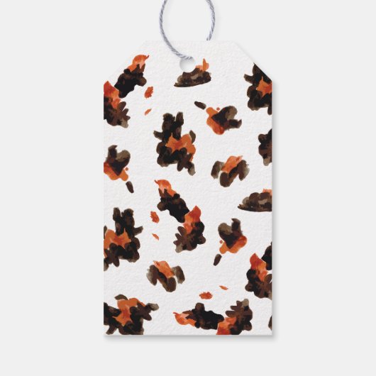 Cowboy Baby shower gift label Cadeaulabel (Achterkant)