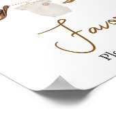 Cowboy Baby shower gunsten Poster (Hoek)