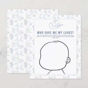Cowboy Baby shower - Hoe ziet het er Baby uit