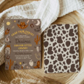 Cowboy Baby shower Invitation | WESTERNE BABY Kaart