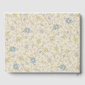 Cowboy Baby shower Land Western Blue Boy Gastenboek (Achterkant)