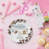 Cowboy Baby shower Papieren Bordje (Feest)