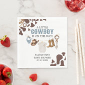 Cowboy Baby shower Servet (Insitu)