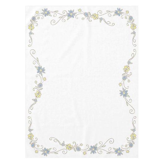 Cowboy Baby shower Tafelkleed (Voorkant)