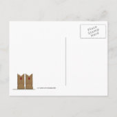 Cowboy Baby shower Uitnodiging in Red Bandana (Achterkant)