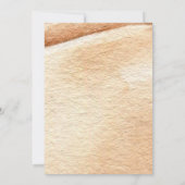 Cowboy Baby shower Uitnodiging Sjabloon (Achterkant)