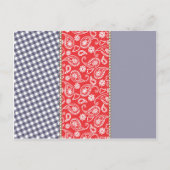 Cowboy Baby shower Word Scramble spel Uitnodiging Briefkaart (Achterkant)