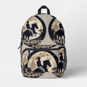 Cowboy Bag / Mode terug naar school Tas / Rugzak (Voorkant)