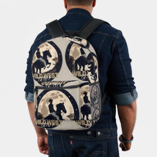 Cowboy Bag / Mode terug naar school Tas / Rugzak
