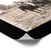 Cowboy Band Oregon Foto 1911 Poster (Hoek)