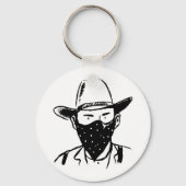 Cowboy Bandit Sleutelhanger (Achterkant)