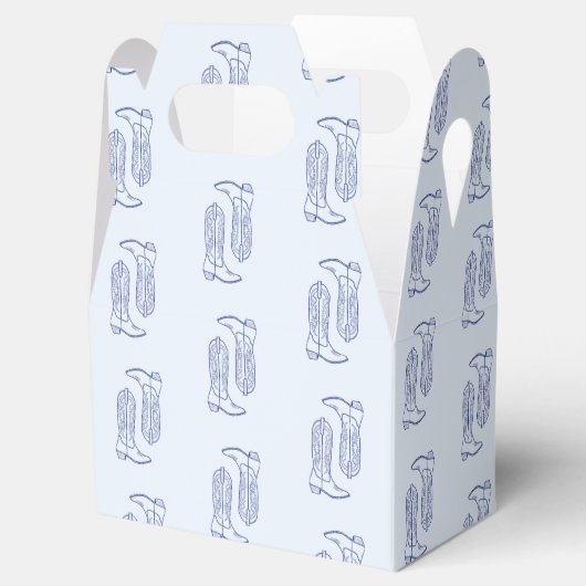 Cowboy Bedankdoosjes (Geopend)