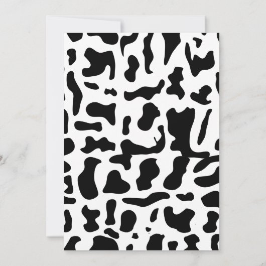 Cowboy bedankkaart Western (Achterkant)