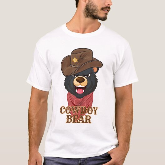 Cowboy beer t-shirt (Voorkant)