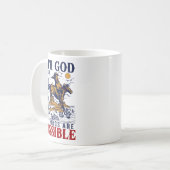 Cowboy Bible Scripture Verse Western Jesus For Men Koffiemok (Voorkant links)