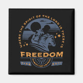 Cowboy Bible Scripture Verse Western Jesus For Men Magneet (Voorkant)