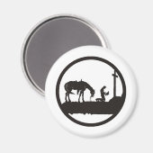 cowboy bidden magneet (Voorkant / Achterkant)