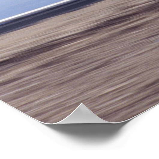 Cowboy bij de Rodeo Poster (Hoek)