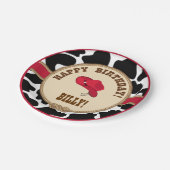 Cowboy Birthday,  Borden Papieren Bordje (Gekanteld)