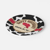 Cowboy Birthday,  Borden Papieren Bordje (Gekanteld)