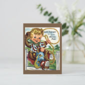 Cowboy  Birthday Briefkaart (Staand voorkant)
