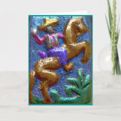 Cowboy Birthday-kaart Kaart (Voorkant)