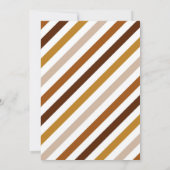 Cowboy Birthday Party Invitation Kaart (Achterkant)