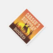 Cowboy Birthday Rodeo, Wild West, Happy Birthday Servet (Hoek)