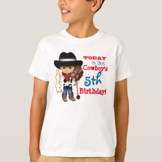 Cowboy Birthday T-shirt