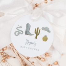 Cowboy blauw Baby shower