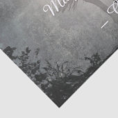 Cowboy Blessing Horse Silhouette Tissuepapier (Detail)