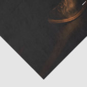 Cowboy Blessing Western Pet en Boots Tissuepapier (Detail)