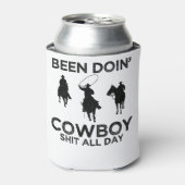 cowboy blikjeskoeler (Blikje Voorkant)