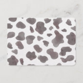 Cowboy Books for Baby Insert Card Boy Informatiekaartje (Achterkant)