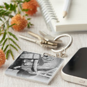  Cowboy Boot and Spur Foto Sleutelhanger (Voorkant Rechts)