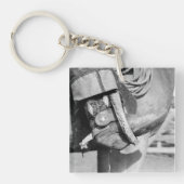  Cowboy Boot and Spur Foto Sleutelhanger (Voorkant)