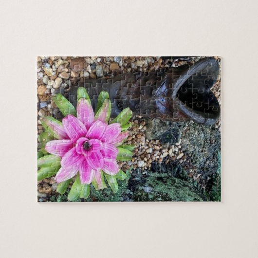 COWBOY BOOT & BLOEMPUZZEL LEGPUZZEL (Horizontaal)